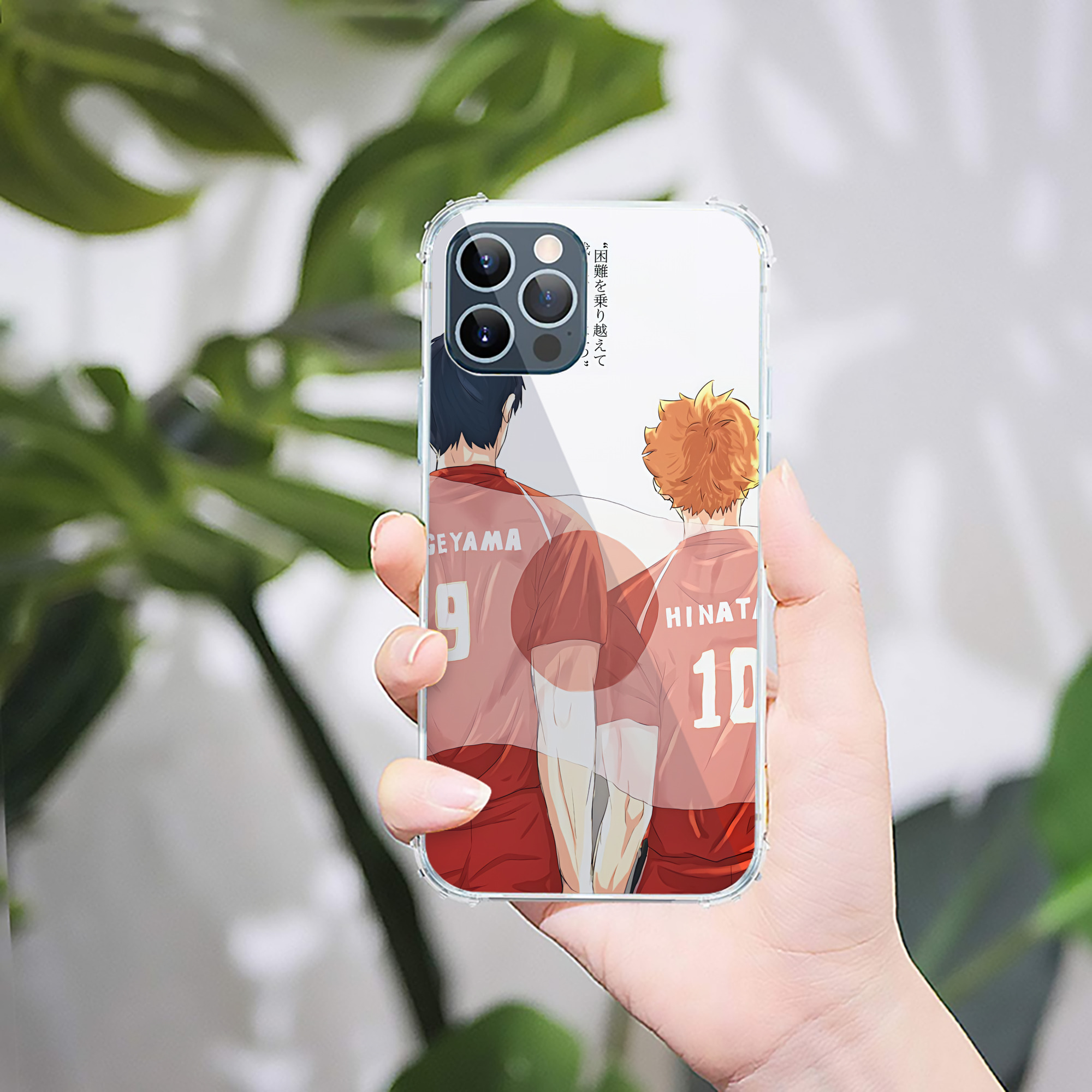 （画像用） ハイキュー!! Haikyu!! 【iPhone 12シリーズ対応】透明スマホケース（クリアソフトケース）